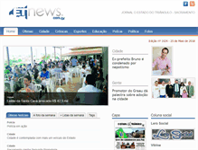 Tablet Screenshot of etnews.com.br